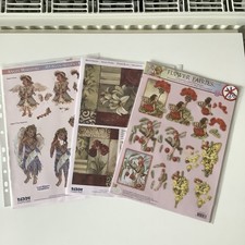Job Lot 3D Decoupage Kit Craft Card Making