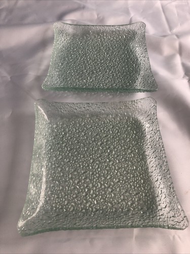 Square glass plates - x,
