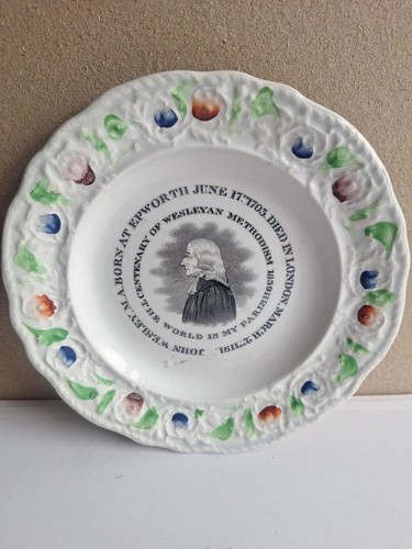 Antique staffordshire rev john - antique,
