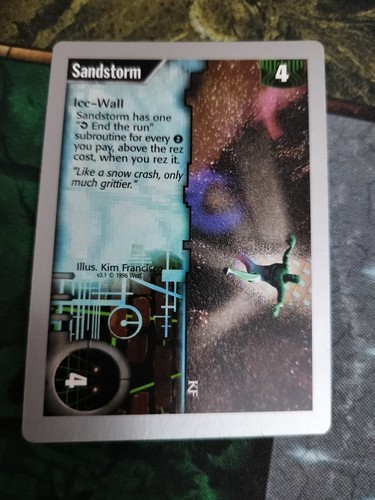 Netrunner sandstorm - netrunner:,