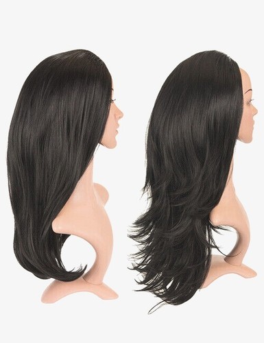 Half wig reversible wavy - reversible,