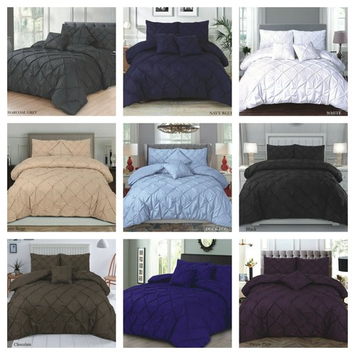 Pintuck duvet set top - pintuck,