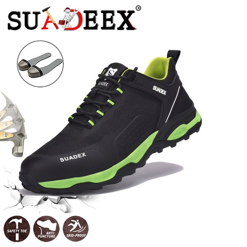 Mens safety trainers steel - safety, toe
