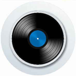 Viny record car - record, disc