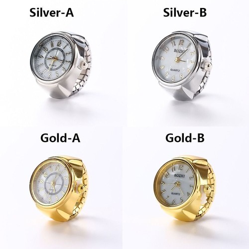 Clock ring watch - digital,