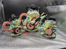 Vintage Frog Teapot Set- Cute