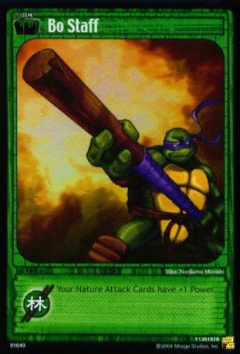 Staff foil turtles - foil,