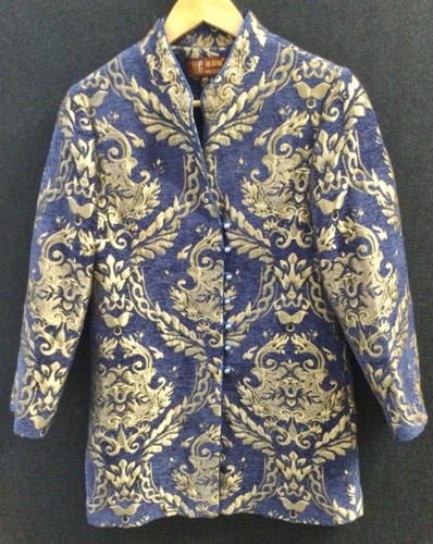Vintage mandarin collar jacket - mandarin,