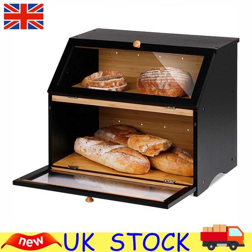Bamboo bread bin - bamboo,