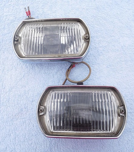 Lucas square fog lamps - lucas,