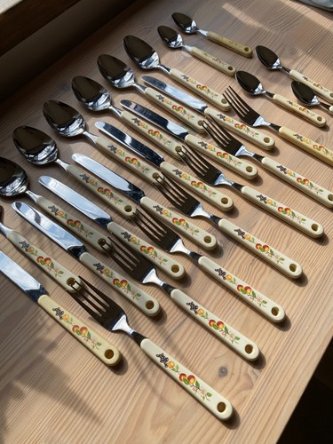 Vintage flatware cutlery - flatware,