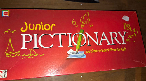 Mattel pictionary junior - mattel,