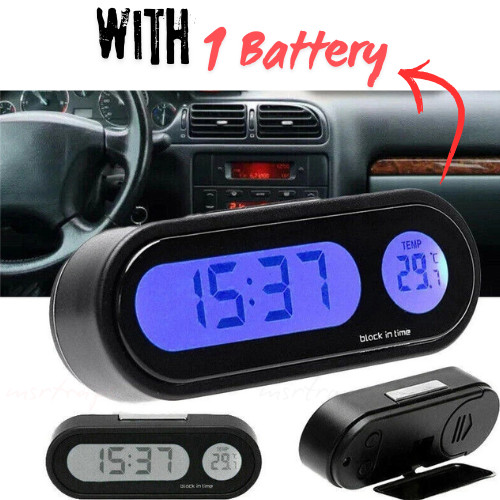 Mini car auto thermometer - mini,