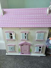 Gltc dolls house fully furnished with additional people dolls pets christmas Set