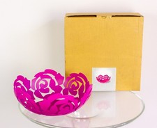 Alessi La Rosa Purple Fruit Basket - Designed By Emma Silvestris - r.r.p. £115
