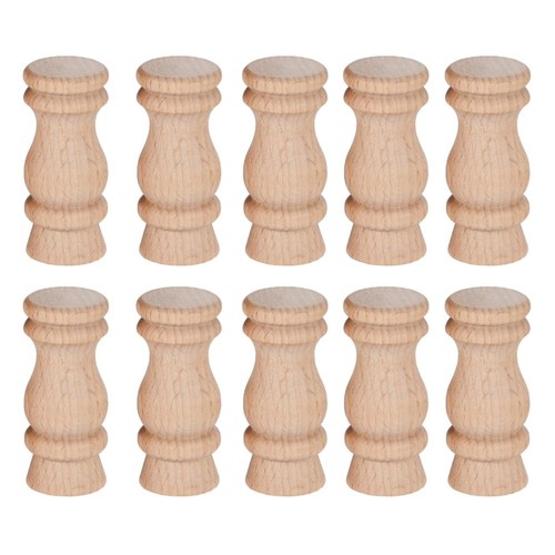 10pcs wood craft spindles - wood,