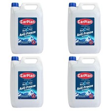 CarPlan BSA005 Blue Star Antifreeze & Coolant Concentrate 5L Litre x4 Treatment