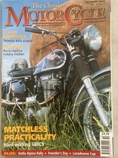 The Classic Motorcycle Magazine - October 2004 - G80CS, F1, B22, Diana