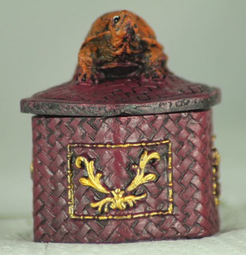 6cm tortoise trinket box - trinket,