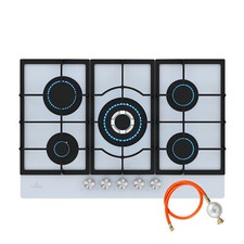 Klarstein Gas Hob 5 Burners Electric Ignition LPG / Natural Gas Cooker Hob