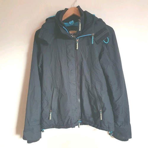Superdry jacket black - superdry, womens