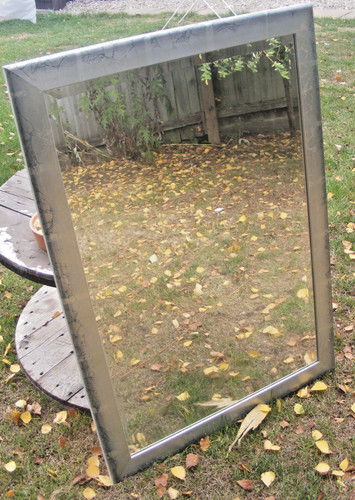 Medium mirror silver popped - silver,