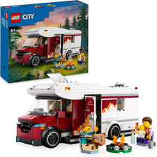 LEGO City Holiday Adventure Camper Van Toy - Creative Building Toys for 6+... 