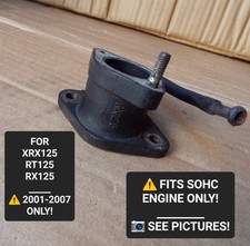 HYOSUNG RT RT125 RX125 RX 125 Intake Rubber Inlet Manifold Intake Pipe Boot Tube