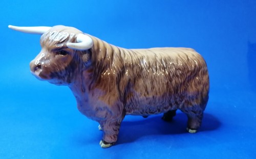 Rare beswick highland bull h - highland,