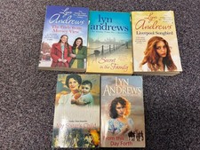Lyn Andrews Paperback Books Bundle  X 5 Romance, Friendship, Family, Wartime