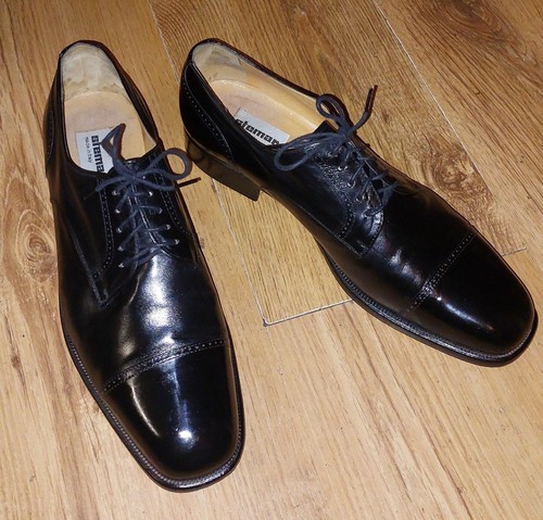 Stemar mens black - black, leather
