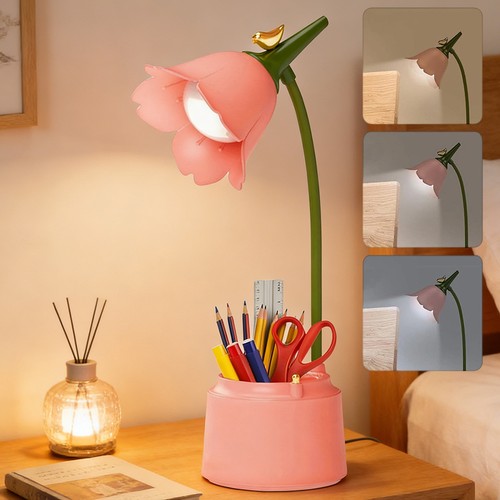 Adjustable table lamp flower - adjustable,