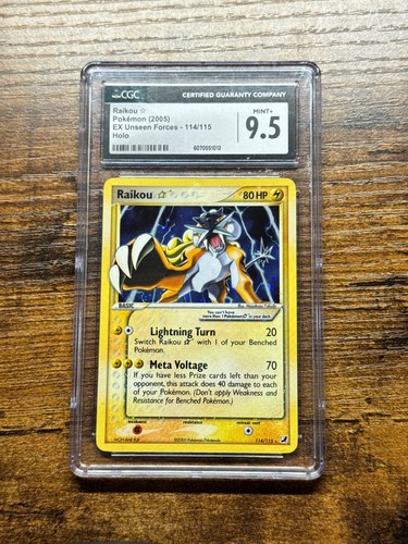 Pokemon raikou holo gold - pokemon,
