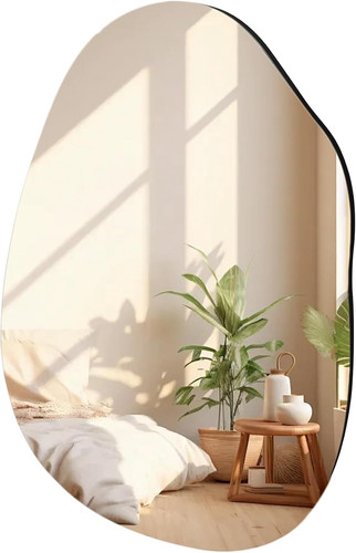 Irregular frameless bathroom - irregular,