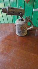 Vintage brass blowlamp