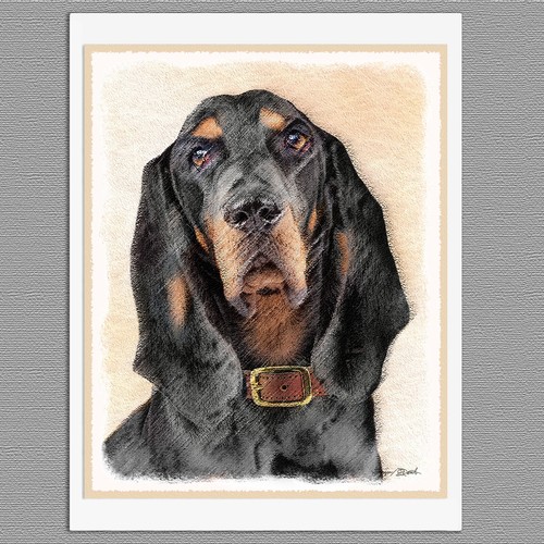 Black and tan - and, dog