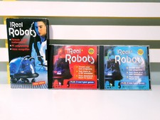 2x Ultimate Real Robots CDs + VHS Tape! Cybot Games & Programming!