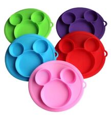 Baby Silicone Suction Plate Kids Feeding Silicone Bowl Toddlers weaning BPA free