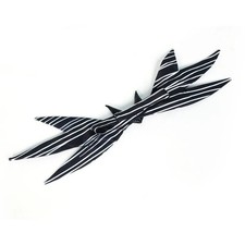 Jack Bow Tie Big Black Stripe Necktie Christmas Halloween Party Cosplay Props UK