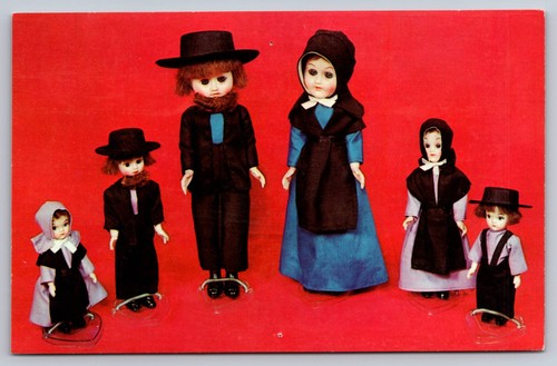 Amish dolls foot stands - amish,