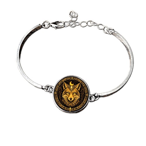 Fox spirit animal bracelet - fox,