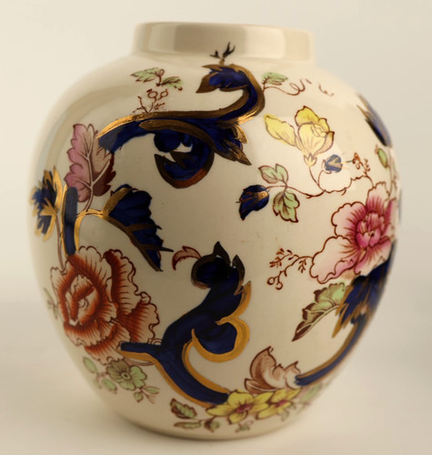 Masons ironstone ginger jar - ginger,