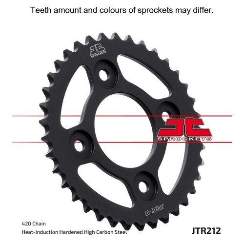 Steel rear sprocket - jt,