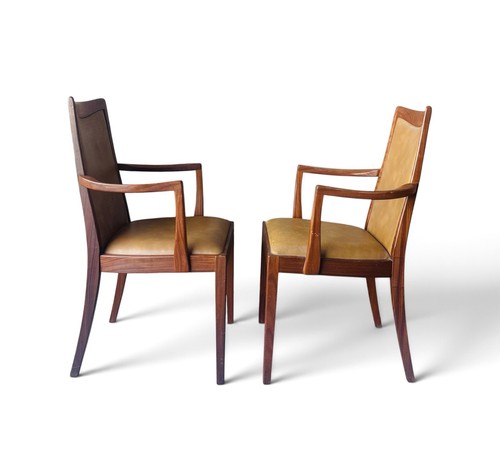 Pair teak plan fresco - of, g
