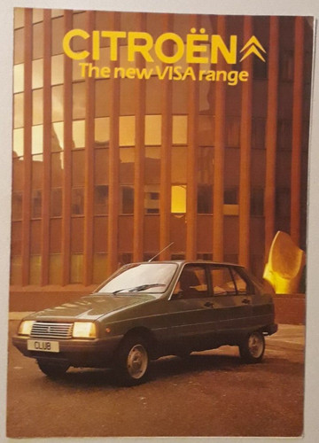 Citroen visa brochure - visa,