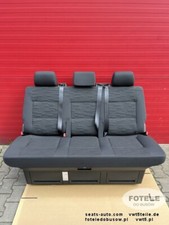 VW T6.1 T6 seat bench Caravelle Circuit Black seat bench Bed Sleeping function