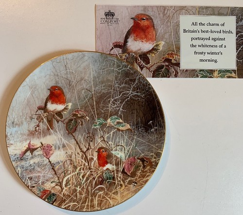 Coalport decorative plate - coalport,