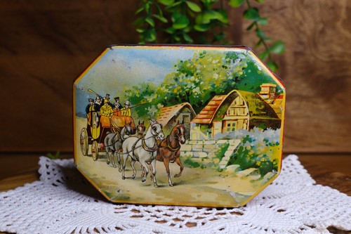 Vintage horse carriage tin - tin, |