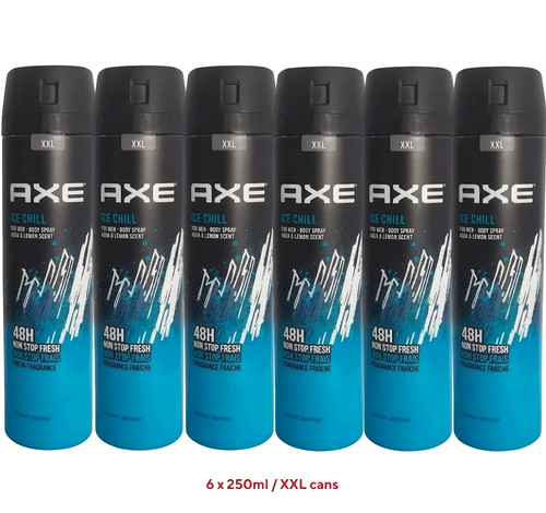250ml xxl axe lynx ice - /,
