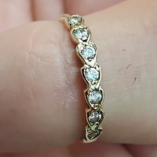 9ct gold vintage spinel - 9ct, 9k